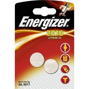 

Батарейка ENERGIZER литиевая миниатюрная 2016 2шт, литиевая миниатюрная 2016 2шт