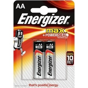 

Батарейка ENERGIZER алкалиновая MAX E91 тип АА 2шт, алкалиновая MAX E91 тип АА 2шт