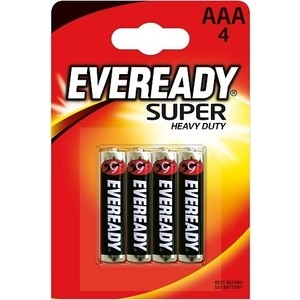 

Батарейки Eveready Super Heavy Duty R03 (4шт), Super Heavy Duty R03 (4шт)