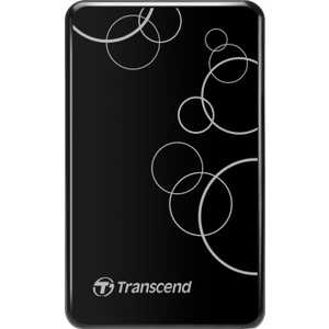 Внешний жесткий диск Transcend TS1TSJ25A3K (1Tb/2.5''/USB 3.0) черный внешний жесткий диск transcend ts1tsj25h3p 1tb 2 5 usb 3 0 фиолетовый