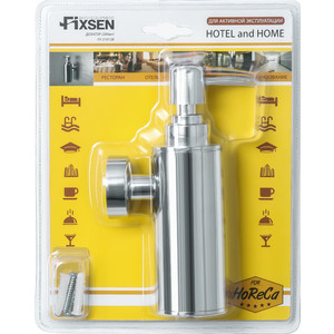 Дозатор для жидкого мыла Fixsen Hotel хром (FX-31012B) от Техпорт