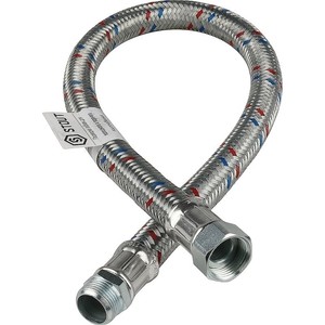 

Подводка гибкая STOUT для воды 3/4''-3/4'' НР/ВР длина 1000 мм, для воды 3/4"-3/4" НР/ВР длина 1000 мм