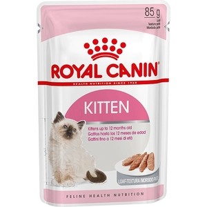 фото Паучи royal canin kitten mousse паштет для котят 85г (783601)