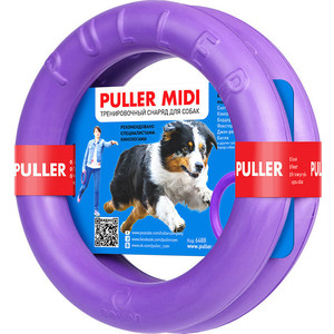 Игрушка CoLLaR PULLER Midi тренировочный снаряд диаметр 20см для собак мелких и средних пород (6488) PULLER Midi тренировочный снаряд диаметр 20см для собак мелких и средних пород (6488) - фото 1
