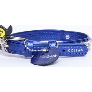 

Ошейник CoLLaR Brilliance из лаковой кожи двойной с украшением ''полотно стразы'' ширина 15мм длина 27-36см синий для собак (30252), Brilliance из лаковой кожи двойной с украшением "полотно стразы" ширина 15мм длина 27-36см синий для собак (30252)
