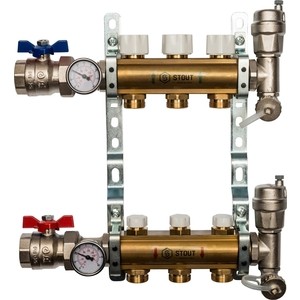 

Коллекторный блок STOUT 1''х3/4'' 3 выходов без расходомеров (SMB 0468 000003), 1"х3/4" 3 выходов без расходомеров (SMB 0468 000003)