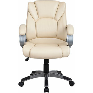 Кресло офисное Brabix Eldorado EX-504 экокожа бежевое (531167) кресло brabix eldorado ex 504 экокожа бежевое 531167