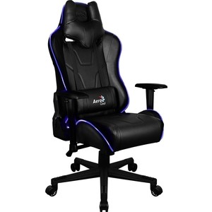 

Кресло для геймера Aerocool AC220 RGB-B черное с перфорацией и RGB подсветкой, AC220 RGB-B черное с перфорацией и RGB подсветкой