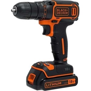 фото Аккумуляторная дрель-шуруповерт black+decker bdcdc18k