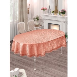 

Скатерть Do and Co KDK с гипюром 160x220 овальная (8525 персиковый), KDK с гипюром 160x220 овальная (8525 персиковый)