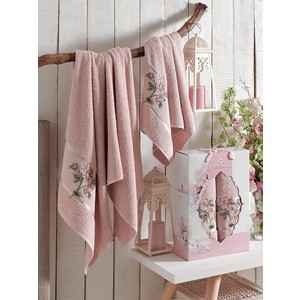 

Набор из 2 полотенец Merzuka Sakura Garden махра (50x80-1/70x130-1) 2 штуки (8978 розовый), Sakura Garden махра (50x80-1/70x130-1) 2 штуки (8978 розовый)