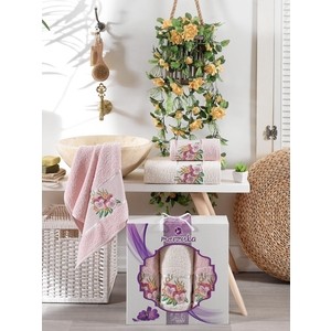 

Набор из 3 полотенец Merzuka Violet махра (50x80-2/70x130-1) 3 штуки (9519 розовый), Violet махра (50x80-2/70x130-1) 3 штуки (9519 розовый)