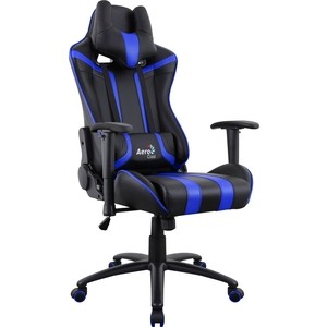 

Кресло для геймера Aerocool AC120 AIR-BB черно-синее с перфорацией, AC120 AIR-BB черно-синее с перфорацией