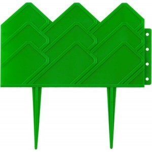 Бордюр декоративный для клумб Grinda 14х310см зеленый (422221-G)