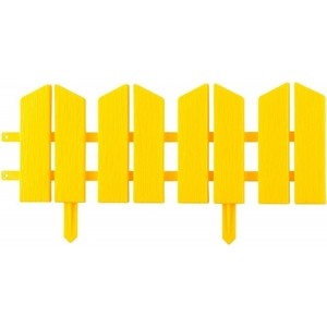 Бордюр декоративный Grinda ЛЕТНИЙ САД 16x300 см желтый - фото 1
