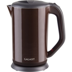 Чайник электрический GALAXY GL0318 коричневый картхолдер aimo wallet magsafe для смартфона коричневый