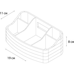 фото Органайзер fixsen glady (fx-00-67)