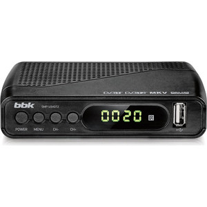 

Тюнер DVB-T2 BBK SMP145HDT2 dark grey, SMP145HDT2 dark grey