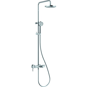 фото Душевая система kludi logo dual shower system со смесителем, хром (6808305-00)