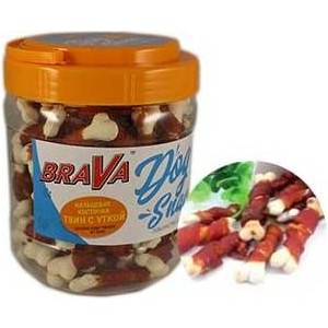 

Лакомство BraVa Dog Snacks кальциевая косточка твин с уткой для собак 700 г (110699), Dog Snacks кальциевая косточка твин с уткой для собак 700 г (110699)