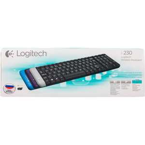 Клавиатура Logitech Wireless Keyboard K230 Black USB (920-003348) Wireless Keyboard K230 Black USB (920-003348) - фото 3