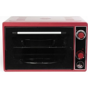 фото Мини-печь чудо пекарь эдб 0122 красный