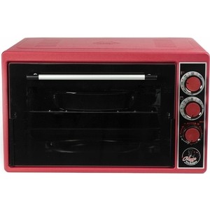 фото Мини-печь чудо пекарь эдб 0124 красный