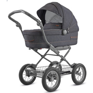 Люлька Inglesina Sofia на шасси Ergo Bike (AB15K6VLD + AE15H6100) VILLAGE DENIM