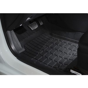фото Коврики салона литьевые rival для hyundai solaris i седан, хэтчбек (2010-2017)/kia rio iii седан, хэтчбек (2011-2017), резина, без крепежа, 5 шт., 62305001