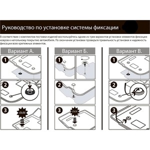 фото Коврики салона литьевые rival для nissan terrano iii 5-дв. (4wd) (2014-2017) / (2wd) (2016-2017) / renault duster 5-дв. (4wd) (2010-2015), резина, 64701002