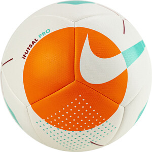 фото Мяч футбольный nike sc3971-103, р.4, 12пан, тпу, fifa pro, маш.сш, бело-оранжевый