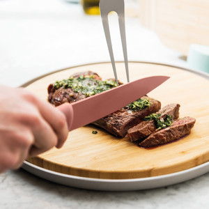 фото Нож для мяса 19 см berghoff leo розовый (3950110)