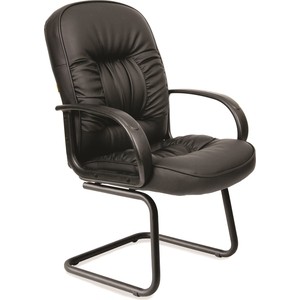 Офисное кресло  Chairman 416V ЭКО черный матовый кресло руководителя chairman 668 экопремиум серый пластик