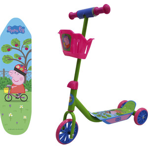 

Самокат 3-х колесный 1Toy Peppa Т11699, Peppa Т11699