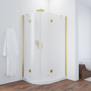 

Душевой уголок Vegas Glass AFS-F 120*100 09 10 R правый, профиль золото, стекло сатин, AFS-F 120*100 09 10 R правый, профиль золото, стекло сатин