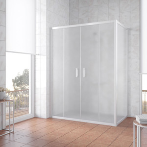 

Душевой уголок Vegas Glass Z2P+ZPV 220*100 01 10 профиль белый, стекло сатин, Z2P+ZPV 220*100 01 10 профиль белый, стекло сатин