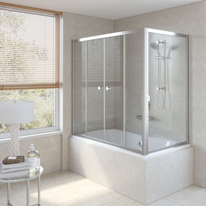

Шторка на ванну Vegas Glass Z2V+ZVF 180*80 08 01 профиль глянцевый хром стекло прозрачное, Z2V+ZVF 180*80 08 01 профиль глянцевый хром стекло прозрачное