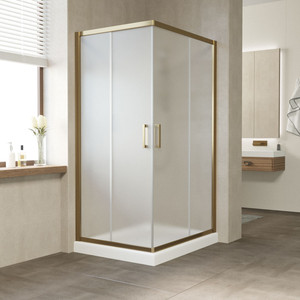 

Душевой уголок Vegas Glass ZA-F 90*80 05 10 профиль бронза, стекло сатин, ZA-F 90*80 05 10 профиль бронза, стекло сатин