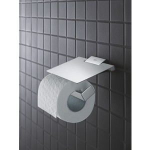 фото Держатель туалетной бумаги grohe selection cube с крышкой (40781000)