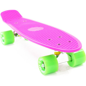 

Скейтборд PWSport Classic 22'' розовый-зеленый ВО3775-5, Classic 22" розовый-зеленый ВО3775-5