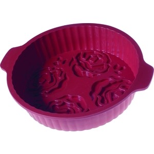 фото Форма для выпечки 27х6.5 см regent silicone букет (93-si-fo-37)