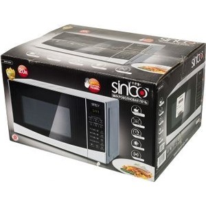 фото Микроволновая печь sinbo smo-3654, серебристый/черный