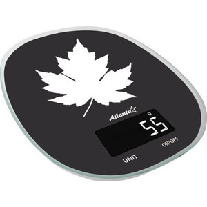 

Весы кухонные Atlanta ATH-6209 черный, ATH-6209 черный