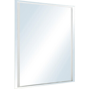 Зеркало Style line Прованс 60 с подсветкой, белое (СС-00000524) зеркало шкаф style line ориноко 60 с подсветкой белый 4650134470871
