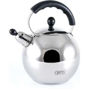 все цены на Чайник 2.5 л со свистком Gipfel Moda (1138) онлайн