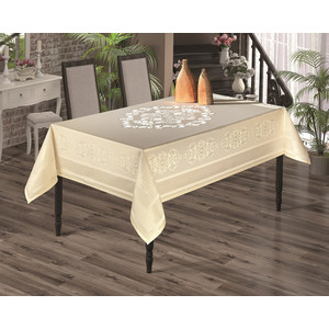 

Скатерть Karna жаккард пано Caramel 160х220 кремовый (2796/CHAR003), жаккард пано Caramel 160х220 кремовый (2796/CHAR003)
