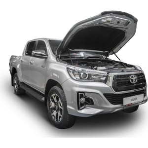 фото Газовые упоры капота rival для toyota fortuner ii (2017-2020/2020-н.в.)/ hilux viii (2015-2020), 2 шт., a.st.5710.1