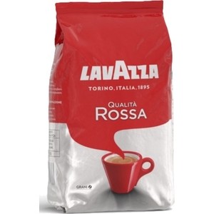 Кофе в зернах Lavazza Qualita Rossa - 1000 beans, вакуумная упаковка, 1000гр