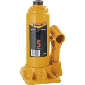 Домкрат гидравлический бутылочный SPARTA 5т 195-380мм (50323)