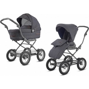 Коляска 2 в 1 Inglesina Sofia System Duo на шасси Ergo Bike Village Denim